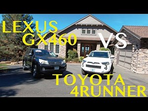 Toyota 4Runner vs Lexus GX460