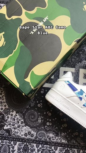 BAPE ST⭐️R ABC Camo Blue #fyp #foryou #cambodia #hype #shoes #sneaker #kick #trending #khmertiktok #bape #hypebeast