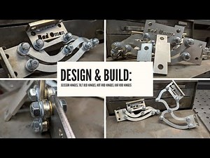 Scissor Hinges for Trucks, Hot Rods, Rat Rods & Customs (skip to 14min!)