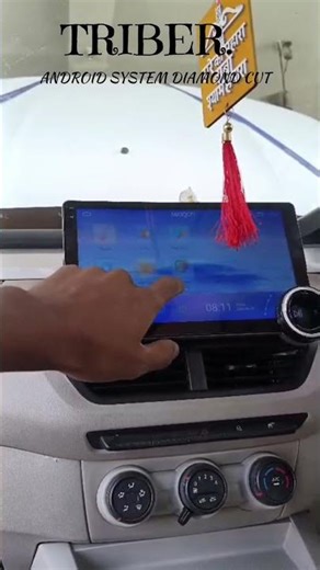 new triber diamond cut android system with OEM #youtubeshorts #automobile