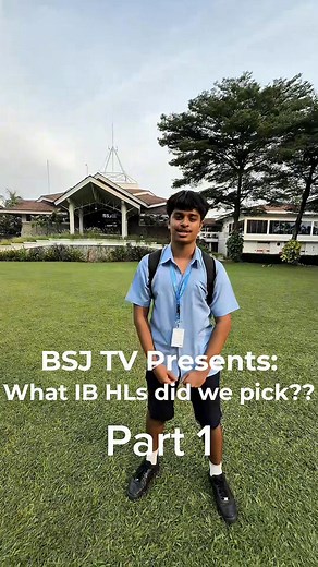 Our little MYP members, Erin and Sas, interview Y11s asking what subjects theyre taking next year! #bsj #bsjtv #myp #idbdp #internationalschool