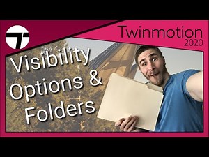 Visibility Options & Model Object Folders | Twinmotion 2020
