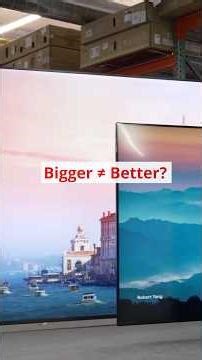 What Actually Changes When You Buy a Bigger TV