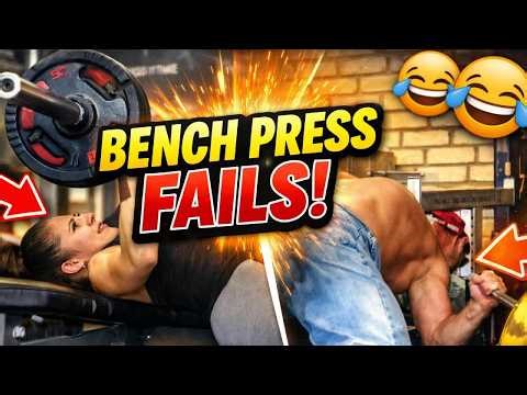 Gym Bench Press Fails That Will Make You Laugh 😂