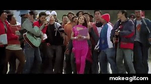 Tumse Milke Dilka Jo Haal [Full Song] | Main Hoon Na | Shahrukh Khan on Make a GIF