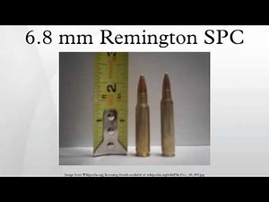 The Remington 6.8 SPC Round: An Up Close & Personal Look