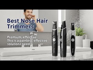 TOP 5 Best Nose Hair Trimmers Amazon’s Top-Rated Nose Hair Trimmers Tested! ⭐