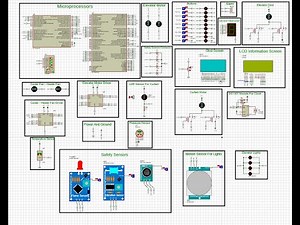 Elevator Control And Safety Project With Proteus PIC18F87K22 And PIC18F45K22