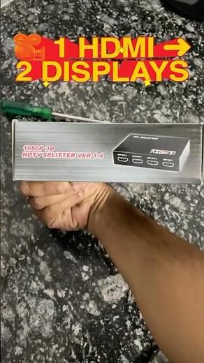 One HDMI to Two Displays | Best HDMI Splitter
