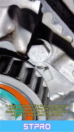 Timing Belt Adjustment Trick