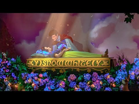[2021] Snow White's Enchanted Wish Ride - Disneyland park | Low Light POV | 4K 60FPS