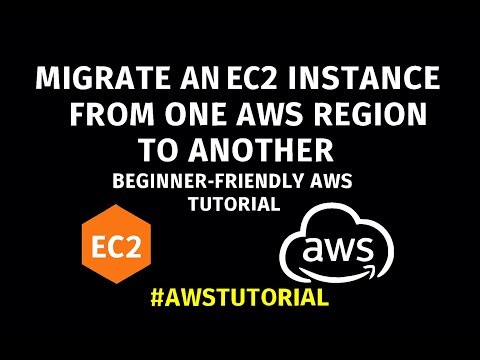 Migrate an EC2 Instance from One AWS Region to Another | Beginner-Friendly AWS Tutorial #awstutorial