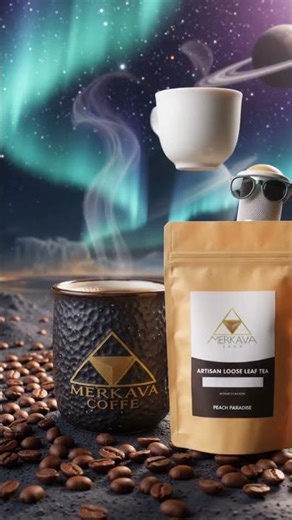 Check us out for out of this world coffee, tea, and great swag! #merkavajava #teatime #tea #space