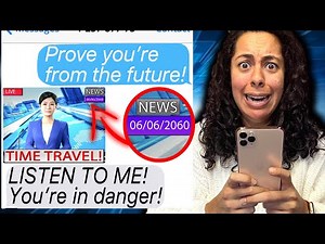 My FUTURE SELF Texted Me To SAVE ME FROM DANGER!! (Scary Text Message Story)