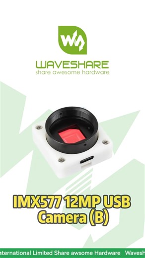 IMX577 12MP USB Camera (B),Professional C/CS Mount Lens Support,12MP High Resolution, 3840×3024