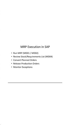 #sap#s4hana#pp#mrp#education#saptraining#sapjobs#ittraining#training