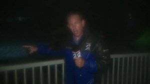 As Hurricane Harvey slammed into the Texas coast, KPRC2 Robert Arnold braved the elements to deliver this epic 10PM report. | KPRC2 / Click2Houston