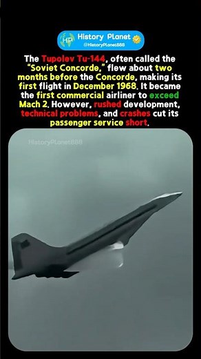 The Soviet Concorde #shorts