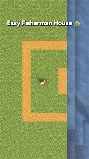 Mcxiaoli on Instagram: "Minecraft Easy Fisherman House | Tutorial 🏡 64 #minecraft #minecraftbuilds #minecraftbuilding #minecrafttutorial"