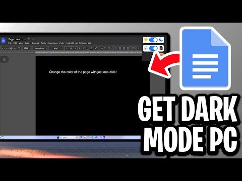How to Make Google Docs Dark on Desktop - Full Guide