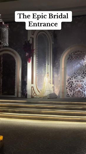 Z’s, one of the most beautiful #bridalentry . #bridalentrance ,being the most awaited and anticipated moment of the wedding, ought to be made look so effortless with ease. Yet, there’s so much prep, pep talk, rehearsal, brief of layout of the stage with navigation and all teams working behind the scene as there’s just no room for error. At BrideAides, we check the floor type, check how far the walk is and plan what’s most comfortable walk and discuss what’s #bride ‘s good side for photos when sh