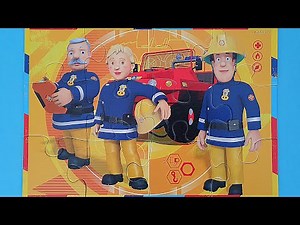 PUZZLE FIREMAN SAM FEUERWEHRMANN SAM KIDS FUNY