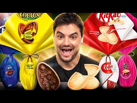 OVOS DE PÁSCOA CLÁSSICOS - O RARÍSSIMO CARIBE!!!