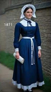 The evolution of nurse uniforms from 1000 to 2050 ❤️ #travelnurse #nursefashion #nurselife
