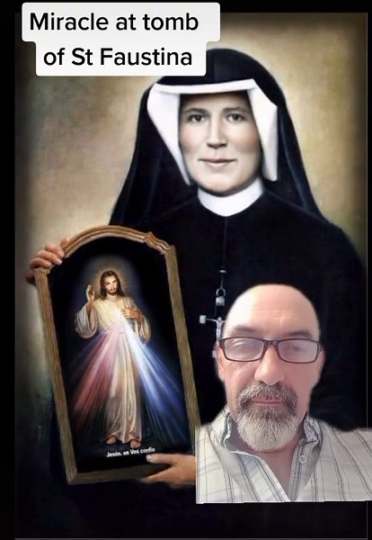 Miracle at Tomb of St. Faustina