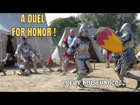 Honor Duel with Sword and Shield: Jehan de Quesnes vs Drieu d'Humières | Epic Medieval Fight