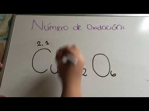 Como encontrar el número de oxidación de un compuesto