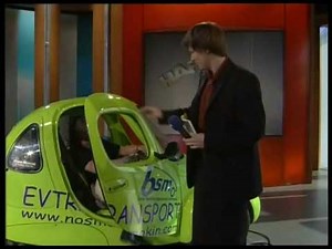 Elektroauto Corbin Sparrow EV PTM electric car 3 Wheeler