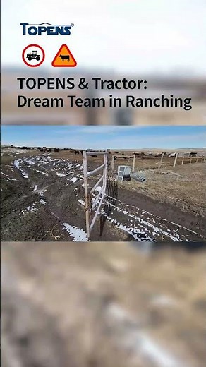 🐮🚜Ranching can be more efficient with gate automation! #topens