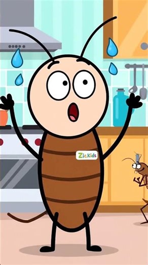 HUMAN vs COCKROACH WAR - FUNNY - Zic.Kids (53)