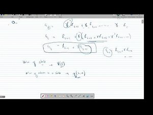 Reinforcement Learning 8 Bellman's equation derivation