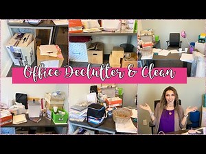 Hoarders ❤️ Extreme Office Declutter & Organization | Clean with me Motivation