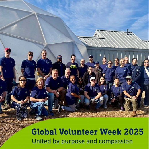 A huge thank you to every ADM colleague who rolled up their sleeves and gave their time to make a difference during ADM's first-ever Global Volunteer Week. 🌍✨ ADM employees expressed a desire for more opportunities to give back and engage in meaningful community service. Across regions, our teams deployed: •🌎 Close to 110 volunteer events held across ADM communities worldwide •🤝 Nearly 1,700 ADM colleagues gave their time and talent •⏰ Around 4,700 volunteer hours served •💙 Over $31,000 dona