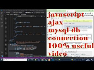 learning jQuery AJAX example with php MySQL download source code 100% You will learn