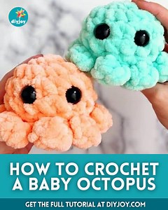 How To Crochet A Baby Octopus