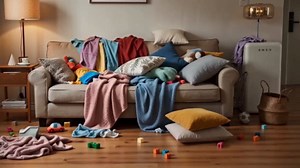 Woven Blanket Basket,96L Large Storage Bin for Blankets Toys Clothes,Decorative Rope Basket for Living Room Bedroom with Handles, Black