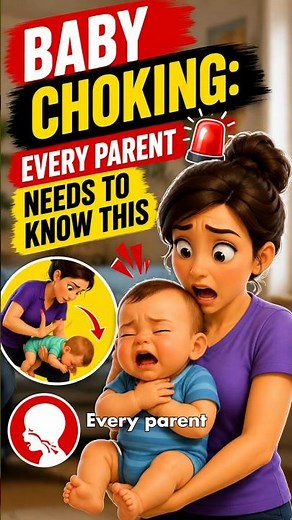 Baby choking can happen in seconds. Learn the warning signs & the 1st steps every parent should know