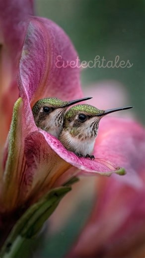 Some hummingbirds build their nests facing east to catch the first light of morning and stay warm. Algunos colibríes construyen sus nidos orientados al este para recibir la primera luz de la mañana y mantenerse calientes. #fblifestyle #EveTechTales #colibri #hummingbird | Evetechtales