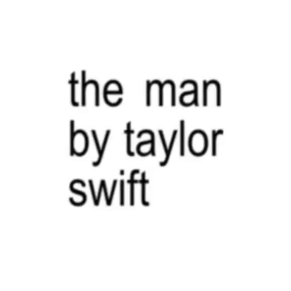 The Man by Taylor Swift: A Live Performance Experience