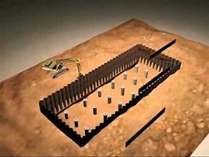 Thi công cừ Larsen