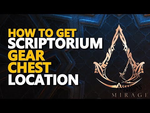 Scriptorium Gear Chest Assassin Creed Mirage