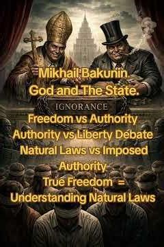Freedom vs. Authority Mikhail Bakunin God and The State. #Anarchy