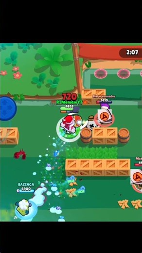 Stu dribble ☠️ #brawlstars #randombs
