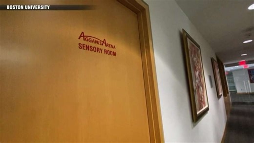 Agganis Arena adds sensory room for those with sensory overload during events - Boston News, Weather, Sports | WHDH 7News