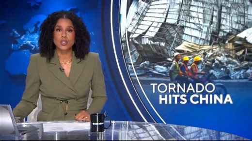 53K views · 402 reactions | At least one person was killed and nearly 80 others were injured when a tornado tore through a town in eastern China on Friday. | CBS Evening News | Facebook
