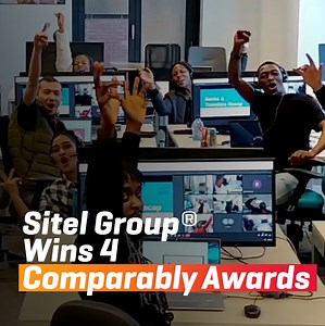 171 reactions · 17 shares | We are proud to announce that Sitel Group® was awarded 4 Comparably Awards for 2022! They recognize exceptional company culture and leadership, namely:  Best Company Culture  Best CEO  Best Company for Women  Best Company for Diversity Talk about ending the year on a high note. Thank you to all who made this possible! #SitelLife #ComparablyAwards #Culture #BestCEO #WomenEmpowerment #Diversity | Foundever | Facebook